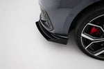 Maxton Parts - Front Stoßstange Flaps passend für VW Polo GTI Mk6 FL schwarz Hochglanz