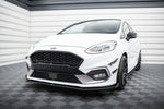 Maxton Parts - Front Stoßstangen Flaps passend für Ford Fiesta Mk8 ST / ST-Line schwarz Hochglanz