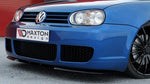 Maxton Parts - Frontlippe (CUPRA Look) passend für VW Golf IV R32 schwarz Hochglanz