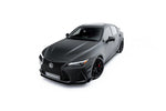 Maxton Parts - Frontlippe + Flaps passend für Lexus IS 500 Mk3 Facelift 2 (XE30) schwarz Hochglanz