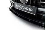 Maxton Parts - Frontlippe + Flaps passend für Mercedes-AMG CLE 53 Aero C236 schwarz Hochglanz