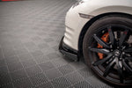 Maxton Parts - Frontlippe + Flaps passend für Nissan GTR R35 FL