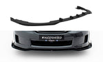 Maxton Parts - Frontlippe + Flaps passend für Subaru Impreza WRX STI Mk3 FL schwarz Hochglanz