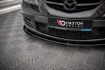Maxton Parts - Frontlippe + Flaps V.1 passend für Mazda 3 MPS Mk1 schwarz Hochglanz