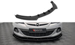 Maxton Parts - Frontlippe + Flaps V.1 passend für Opel Astra GTC OPC-Line J schwarz Hochglanz