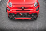 Maxton Parts - Frontlippe passend für ABARTH 595 Mk1 FL schwarz Hochglanz