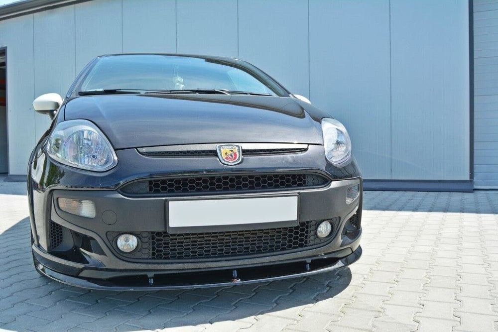 Maxton Parts - Frontlippe passend für ABARTH Punto Evo schwarz Hochglanz