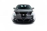 Maxton Parts - Frontlippe passend für Alfa Romeo Giulietta Zender schwarz Hochglanz
