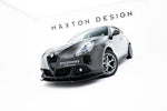Maxton Parts - Frontlippe passend für Alfa Romeo Giulietta Zender schwarz Hochglanz