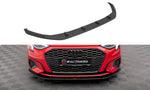 Maxton Parts - Frontlippe passend für Audi A3 8Y schwarz matt