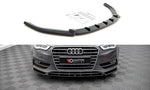 Maxton Parts - Frontlippe passend für Audi A3 Sportback 8V schwarz Hochglanz