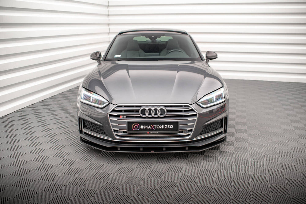 Maxton Parts - Frontlippe passend für Audi A5 S-Line / S5 Coupe / Sportback F5 roter Kern