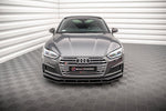 Maxton Parts - Frontlippe passend für Audi A5 S-Line / S5 Coupe / Sportback F5 roter Kern