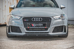 Maxton Parts - Frontlippe passend für Audi RS3 8V Sportback schwarz matt (AURS38VCNC-FD3B)