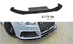 Maxton Parts - Frontlippe passend für Audi RS3 8V Sportback schwarz matt (AU-RS3-8V-CNC-FD1)