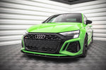 Maxton Parts - Frontlippe passend für Audi RS3 8Y schwarz matt