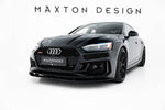 Maxton Parts - Frontlippe passend für Audi RS5 Coupe / Sportback F5 schwarz matt