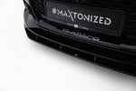Maxton Parts - Frontlippe passend für Audi RS5 Coupe / Sportback F5 schwarz matt