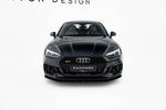 Maxton Parts - Frontlippe passend für Audi RS5 Coupe / Sportback F5 schwarz matt