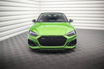 Maxton Parts - Frontlippe passend für Audi RS5 F5 FL schwarz matt