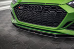 Maxton Parts - Frontlippe passend für Audi RS5 F5 FL schwarz matt