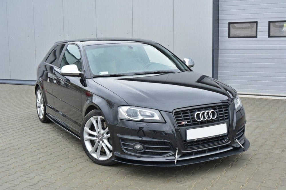 Maxton Parts - Frontlippe passend für Audi S3 8P FL schwarz matt