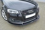 Maxton Parts - Frontlippe passend für Audi S3 8P FL schwarz matt