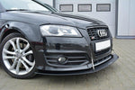 Maxton Parts - Frontlippe passend für Audi S3 8P FL schwarz matt