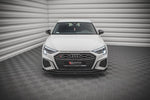 Maxton Parts - Frontlippe passend für Audi S3 / A3 S-Line 8Y schwarz matt