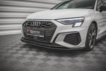 Maxton Parts - Frontlippe passend für Audi S3 / A3 S-Line 8Y schwarz matt