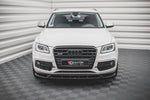 Maxton Parts - Frontlippe passend für Audi SQ5 / Q5 S-Line Mk1 (8R) schwarz Hochglanz
