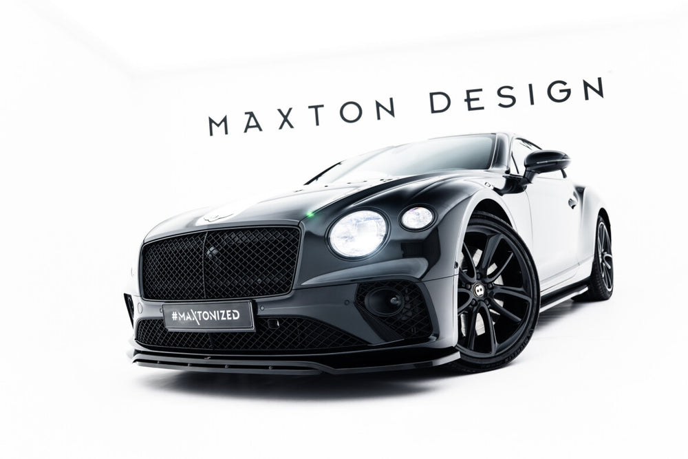 Maxton Parts - Frontlippe passend für Bentley Continental GT Coupe Mk3 schwarz Hochglanz