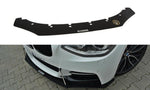 Maxton Parts - Frontlippe passend für BMW 1er F20/F21 M-Power (vor FL) schwarz matt