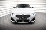 Maxton Parts - Frontlippe passend für BMW 2 Coupe M-Paket / M240i G42 schwarz matt