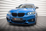 Maxton Parts - Frontlippe passend für BMW 2 M-Paket F22 schwarz matt