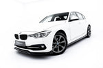 Maxton Parts - Frontlippe passend für BMW 3er Sportline Limousine / Touring F30 / F31 schwarz Hochglanz