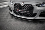Maxton Parts - Frontlippe passend für BMW 4er Gran Coupe M-Paket G26 schwarz matt