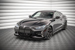 Maxton Parts - Frontlippe passend für BMW 4er M-Paket / M440i G22 / G23 / G22 FL / G23 FL schwarz matt + Hochglanz Matt