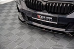 Maxton Parts - Frontlippe passend für BMW 6er GT M-Paket G32 FL schwarz Hochglanz