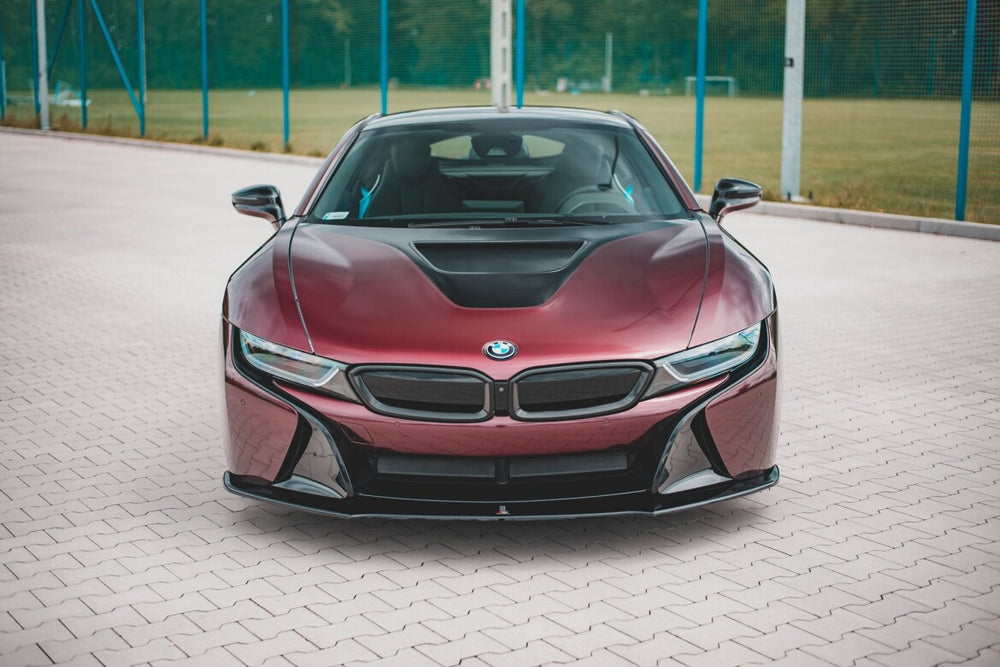 Maxton Parts - Frontlippe passend für BMW i8 schwarz Hochglanz