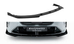 Maxton Parts - Frontlippe passend für BMW M135i F70 schwarz matt + Hochglanz Flaps