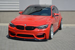 Maxton Parts - Frontlippe passend für BMW M3 F80 schwarz Hochglanz