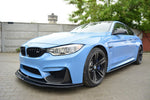 Maxton Parts - Frontlippe passend für BMW M4 F82 M-performance schwarz Hochglanz (BM-4-32-M-MPFC-FD1-G)