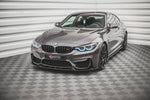 Maxton Parts - Frontlippe passend für BMW M4 F82 schwarz Hochglanz