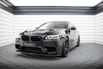 Maxton Parts - Frontlippe passend für BMW M5 F10/ F11 schwarz Hochglanz (BM-5-10-M-FD2-G)