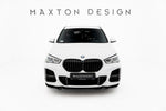 Maxton Parts - Frontlippe passend für BMW X1 M-Paket F48 FL schwarz Hochglanz