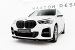 Maxton Parts - Frontlippe passend für BMW X1 M-Paket F48 FL schwarz Hochglanz