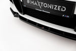 Maxton Parts - Frontlippe passend für BMW X1 M-Paket F48 FL schwarz Hochglanz