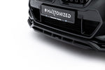 Maxton Parts - Frontlippe passend für BMW X1 M35i U11 schwarz Hochglanz