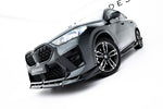 Maxton Parts - Frontlippe passend für BMW X2 M-Paket / iX2 U10 schwarz Hochglanz